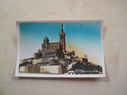 Carte Postale Ancienne MARSEILLE Notre Dame De La Garde - Notre-Dame De La Garde, Funicolare E Vergine