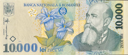 Romania 10.000 Lei, P-108a (1999) - UNC - Rumania