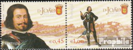 Portugal 2760-2761 Paar (kompl.Ausg.) Postfrisch 2004 König Johann IV. - Nuevos