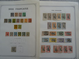 France Colonies  INDE La Plupart Neufs Cote 1000 €uros - Unused Stamps