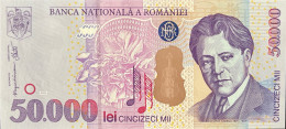 Romania 50.000 Lei, P-109A (2000) - UNC - RARE - Romania