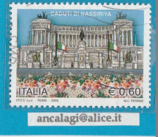 USATI ITALIA 2006 - Ref.1033A "AI CADUTI DI NASSIRIYA" 1 Val. - - 2001-10: Usati