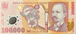 Romania 100.000 Lei, P-114 (2001) - UNC - Roumanie