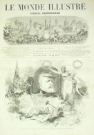 Le Monde Illustré 1870 N°700 Strasbourg (67) Mgr Roes Verdun (08) Mgr Hacquard Boulogne Francs-tireurs - 1850 - 1899