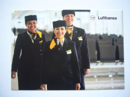 Avion / Airplane / LUFTHANSA / Airbus A350-900 / Cabin / Air Hostess / Airline Issue - 1946-....: Modern Tijdperk