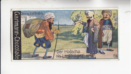 Gartmann  Der Türkische Eulenspiegel  Der Hodschah Als Lastträger    Serie 352 #6 Von 1912 - Sonstige & Ohne Zuordnung