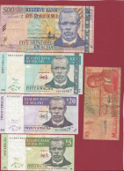 Malawi 14 Billets ---7 En UNC Et 7 Dans L 'état - Malawi