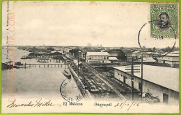 Af2372 - ECUADOR - Vintage Postcard - Guayaquil - El Malecon - 1906 - Equateur