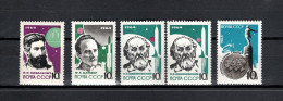 USSR Russia 1964 Space, Rocket Technology, Ziolkowskij, Zander Set Of 5 MNH - Russia & USSR