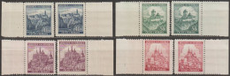 008/ Pof. 28-31, Border Stamps - Ungebraucht