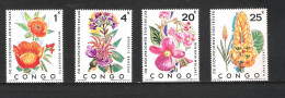 Democratic Republic Of Congo 1971 Flowers ** - Andere & Zonder Classificatie