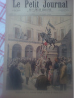 L Petit Journal 170 Manif étudiant Devant Statue Jeanne D'Arc Proclamation Nouveau Roi Dahomey Partition Tes Yeux Quinel - Magazines - Before 1900