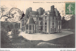 ABJP1-37-0062 - MONNAIE - Chateau Du Mortier - Facade Nord - Monnaie