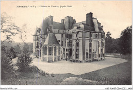 ABJP1-37-0055 - MONNAIE - Chateau Du Mortier - Facade Nord - Monnaie