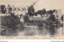 ABJP1-37-0008 - MONTRESOR - Vue D'ensemble Du Chateau Et Les Vieilles TOURS - Les Bords De L'indre - Montrésor