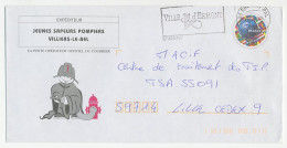Postal Stationery / PAP France 2003 Fireman - Pompieri