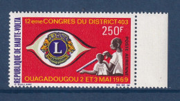 Haute Volta - YT PA N° 65 ** - Neuf Sans Charnière - Poste Aérienne - 1969 - Upper Volta (1958-1984)
