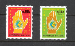 Zaïre 1973 50st Anniversary Of INTERPOL MNH ** - Neufs