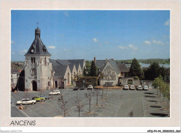 AFQP4-44-0351 - ANCENIS - L'église Et La Place St-pierre  - Ancenis