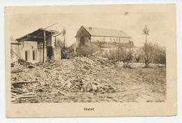 Fieldpost Postcard Germany / France 1917 War Violence - Manre - WWI - WO1