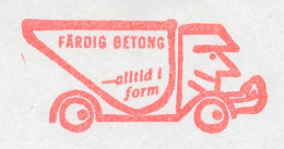 Meter Cut Sweden 1997 Cement Truck - Concrete - Andere & Zonder Classificatie