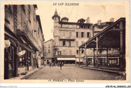 AFGP5-46-0459 - FIGEAC - Place Carnot  - Figeac