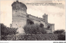 AFGP5-46-0407 - Château De CASTELNAU - Près BRETENOUX - Le Donjon Et Façade Côté Couchant  - Bretenoux