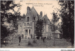 AFGP3-46-0232 - BAGNAC - Château De Maynard - Coté Du Parc  - Figeac