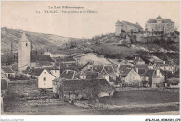 AFGP3-46-0216 - VAILLAC - Vue Générale Et Le Château  - Gourdon