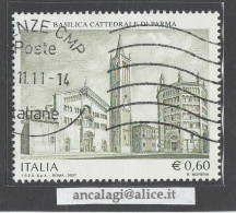 USATI ITALIA 2007 - Ref.1038 "BASILICA DI PARMA" 1 Val. - - 2001-10: Usati