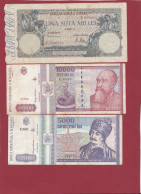 Roumanie 11 Billets--2 En UNC Et 9  Dans L 'état - Rumania