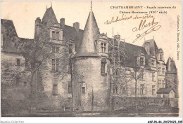 ADPP6-44-0523 - CHATEAUBRIANT - Façade Extérieure Du Château Renaissance - Châteaubriant