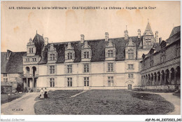 ADPP6-44-0491 - CHATEAUBRIANT - Le Château - Façade Sur La Cour - Châteaubriant