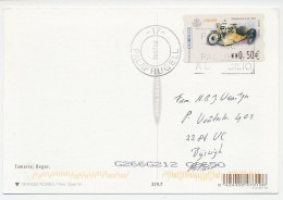 Postcard / ATM Stamp Spain 2002 Motorcycle - Motorräder