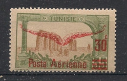 TUNISIE - 1919 - Poste Aérienne PA N°YT. 1 - Avion 30c Sur 35c - Neuf Luxe** / MNH / Postfrisch - Posta Aerea