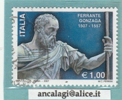 USATI ITALIA 2007 - Ref.1039 "FERRANTE GONZAGA" 1 Val. - - 2001-10: Oblitérés