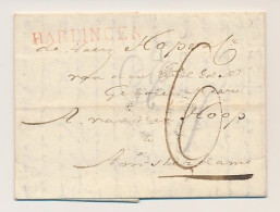 HARLINGEN - Amsterdam 1824 - ...-1852 Prephilately