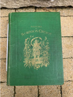 Livre Robinson Crusoe 1870 Daniel DeFoe - 1801-1900