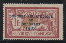 YT N° 182 - Neuf * - MH - Cote 600,00 € - Unused Stamps