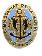 @@ Ancre Marine Nationale Commissariat De La Marine TOULON Var PACA (1.6x2.2) @@ma188c - Militari