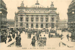 Reproduction CPA - 75 Paris - Place De L'Opéra - Automobiles - CPM Format CPA - Carte Neuve - Voir Scans Recto-Verso - Places, Squares