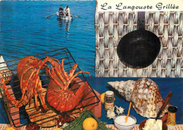 Recettes De Cuisine - Langouste Grillée Sauce à La Diable - Gastronomie - Carte Dentelée - CPM - Carte Neuve - Voir Scan - Recettes (cuisine)