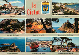 13 - La Ciotat - Multivues - Bateaux - Blasons - CPM - Voir Scans Recto-Verso - La Ciotat