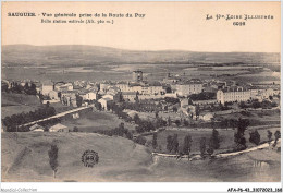AFAP6-43-0641 - SAUGUES - Vue Générale Prise De La Route Du Puy - Belle Station Estivale - Saugues