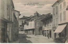 MIKI-AP2-047- 46 MONTCUQ LA GRAND RUE ILLUSTRE - Montcuq