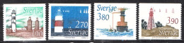 Sweden MNH Set - Lighthouses
