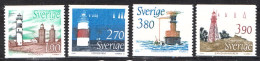 Sweden MNH Set - Leuchttürme