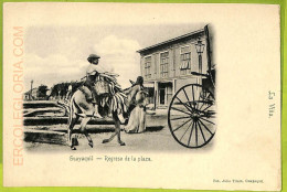 Af2387 - ECUADOR - Vintage Postcard -  Guayaquil - Regreso De La Plaza - Equateur