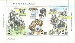 Sweden MNH Minisheet - Dogs