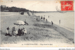 ABSP6-44-0503 - SAINT-BREVIN-LES-PINS - Plage Devant La Digue - Saint-Brevin-les-Pins